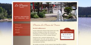 Pizzeria La Piazza Schluchsee Website